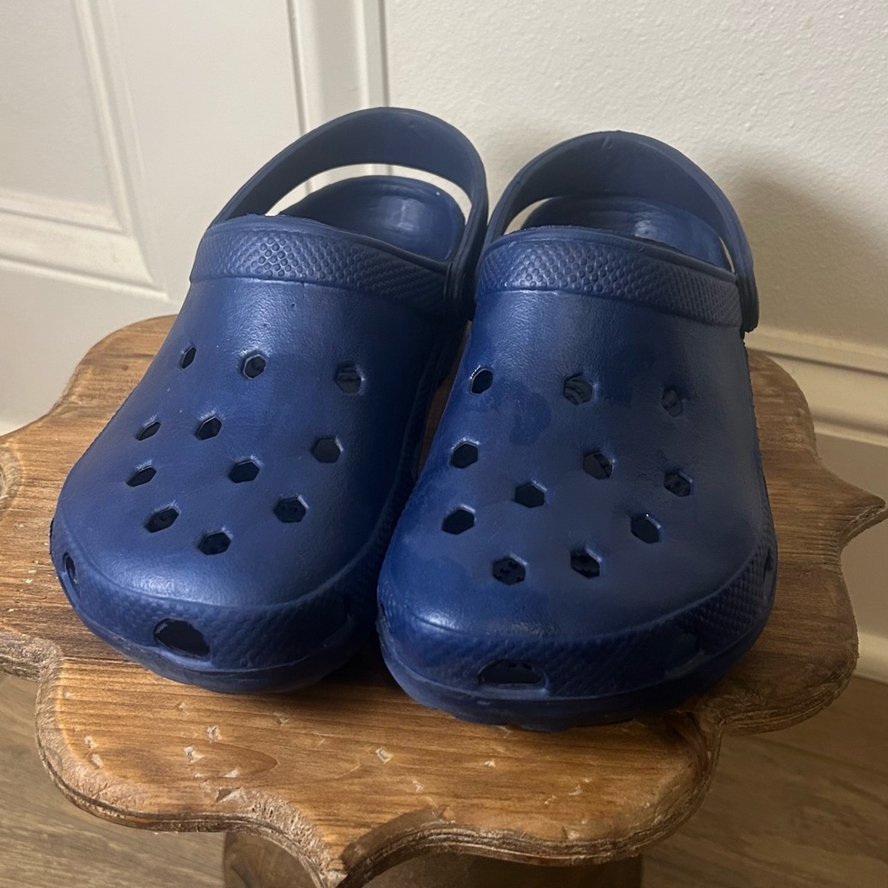 No Boundaries Blue Mules Lightweight Perforated Design